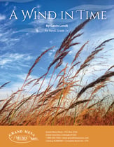 A Wind in Time Concert Band sheet music cover